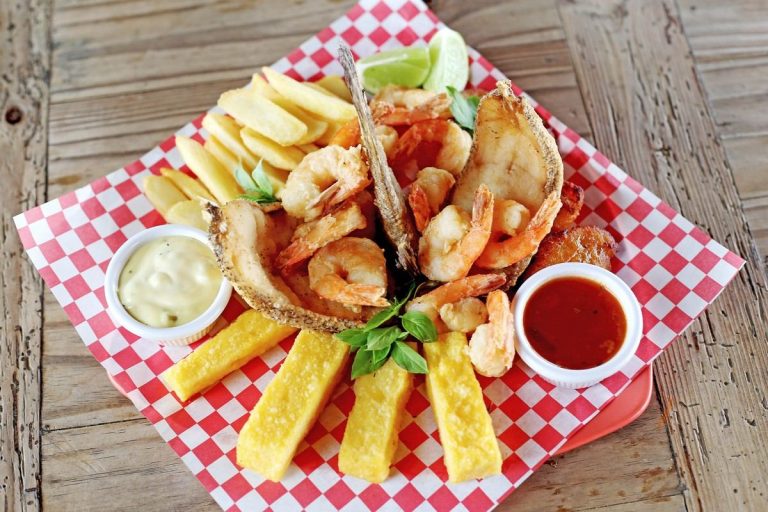 Featured dish at Red Fish